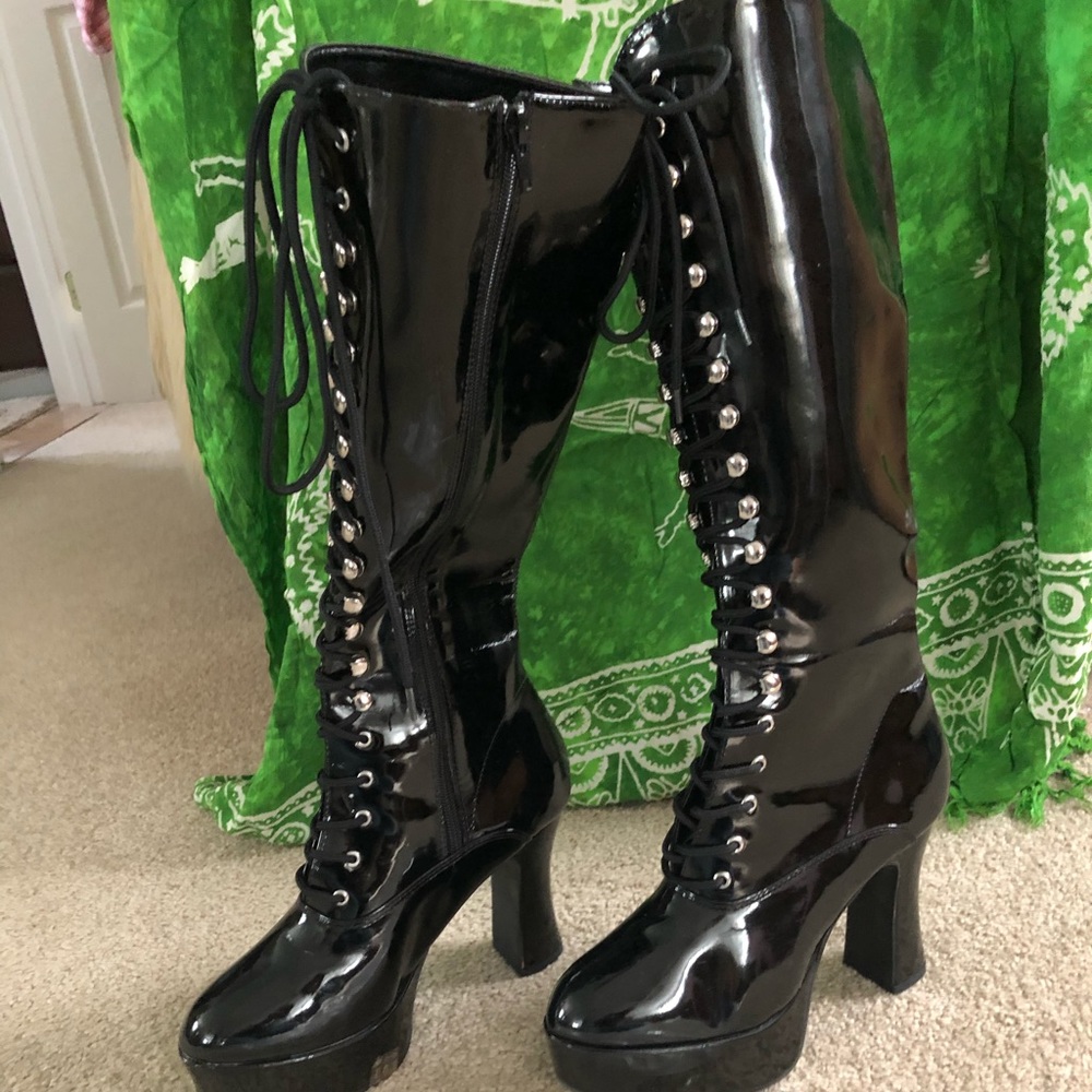 Knee high boots
